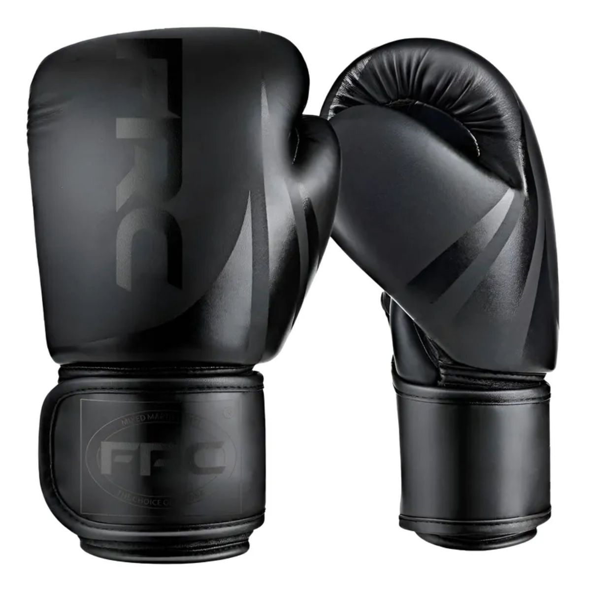 TRAINING PRO - Guantes De Boxeo Kickboxing Unisex Negro Con Velcro