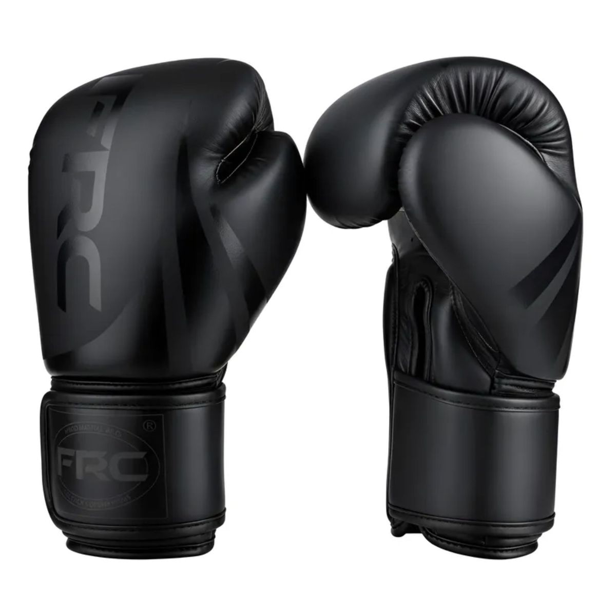TRAINING PRO - Guantes De Boxeo Kickboxing Unisex Negro Con Velcro