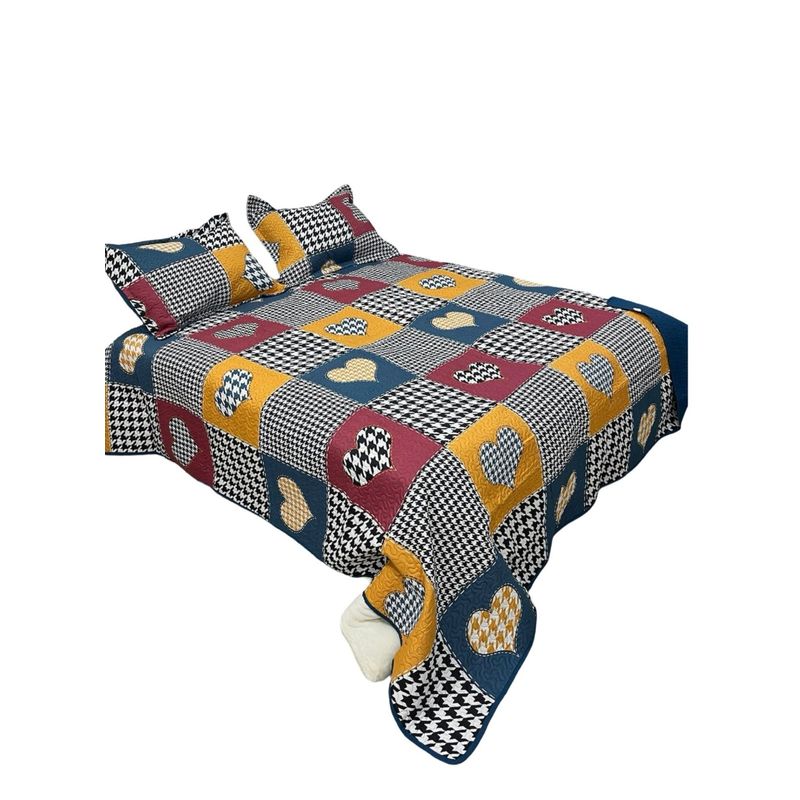 GENERICO - Cubrecama Reversible 2P Primavera Verano D29