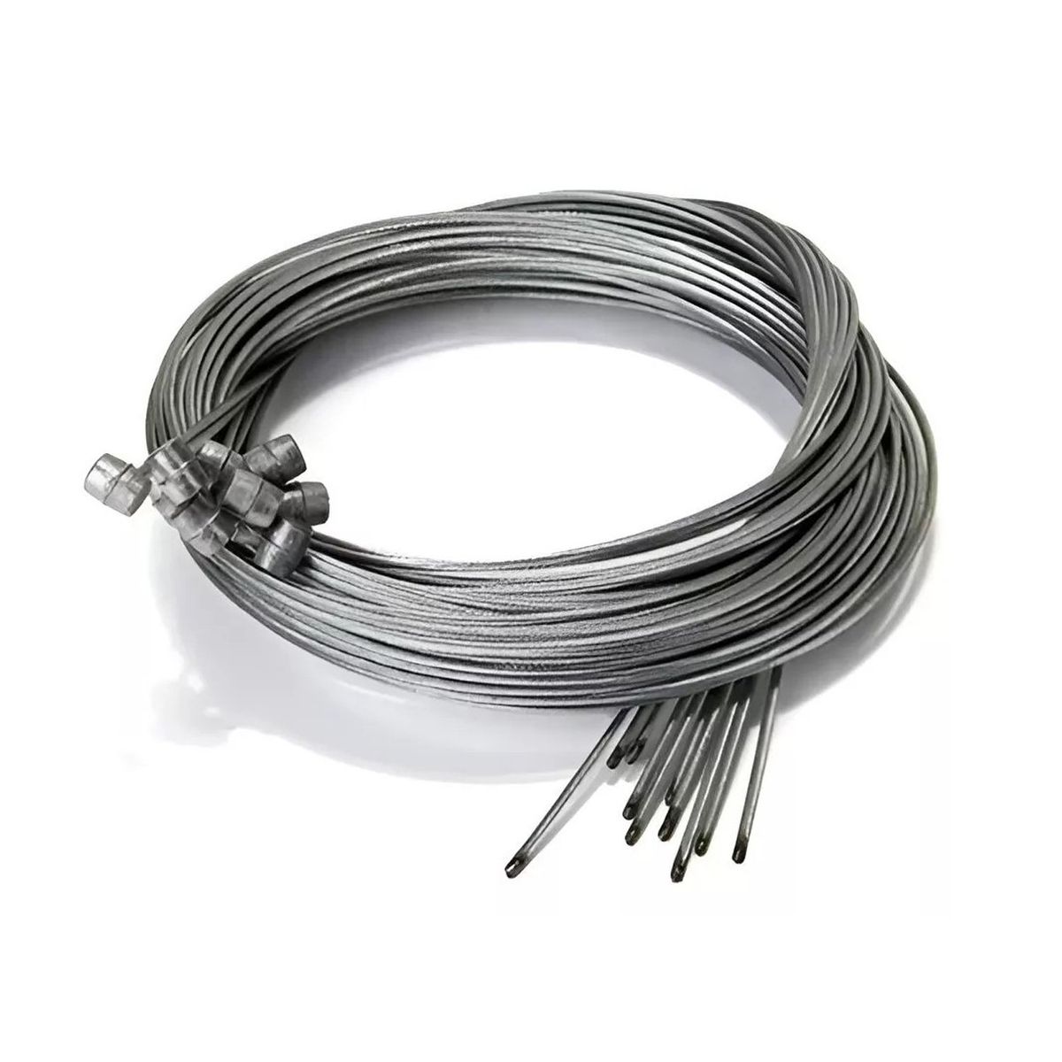 SHIMANO - 10 Cables Freno Trasero Shimano Acero 2050 Mm Bicicleta Mtb