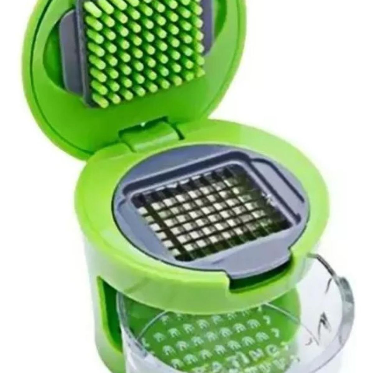IMPORTCLICK - Trituradora Picadora Para Ajos Acero Inoxidable 7x7 CM IMPORTCLICK