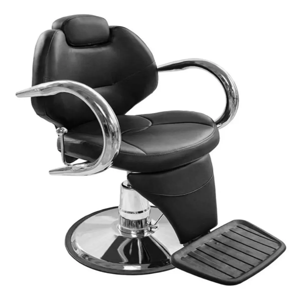 DETODOYMAS - Silla Barberia Peluquería BLING - Negro