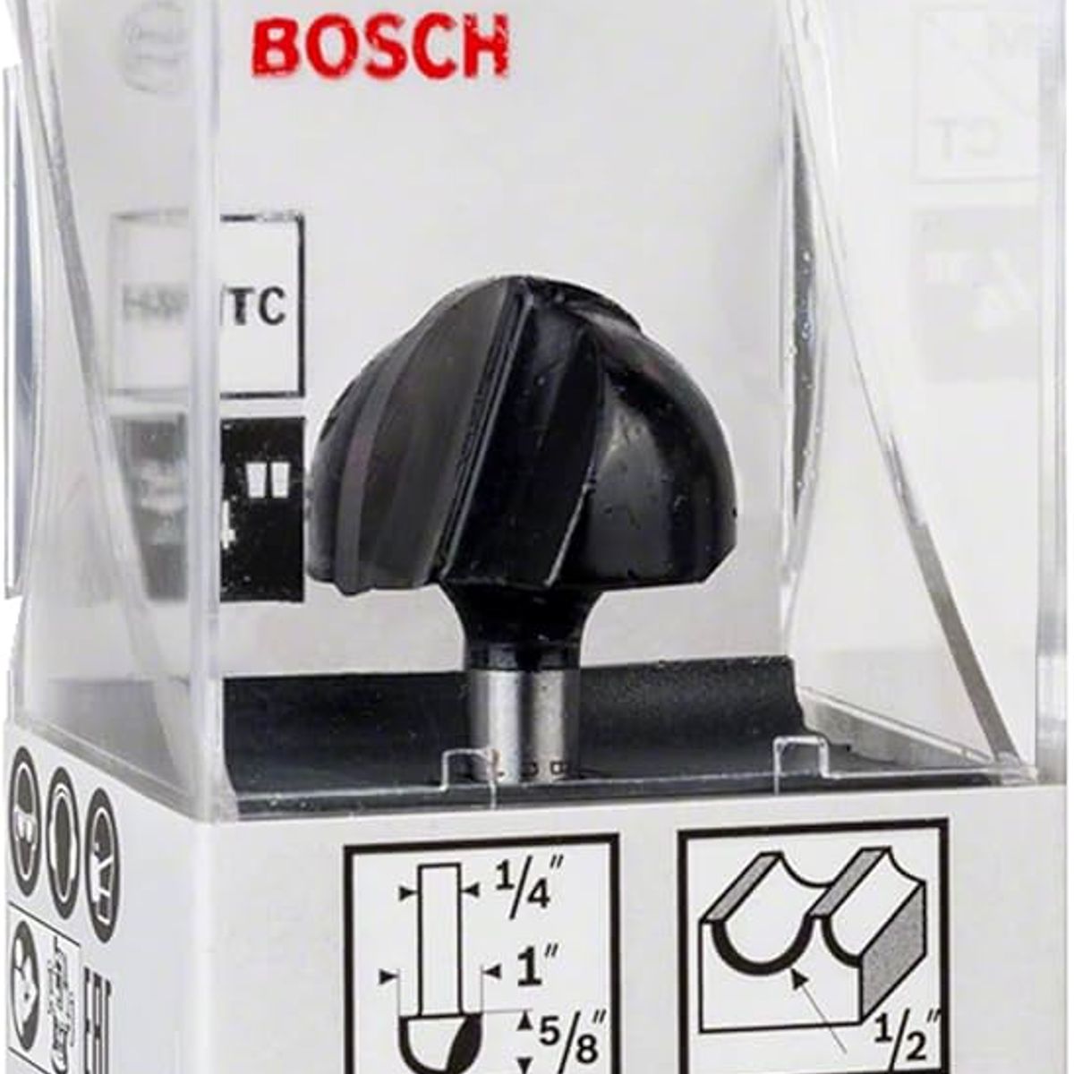 BOSCH - FRESA PARA MEDIA CAÑA BOSCH 635X254X49MM