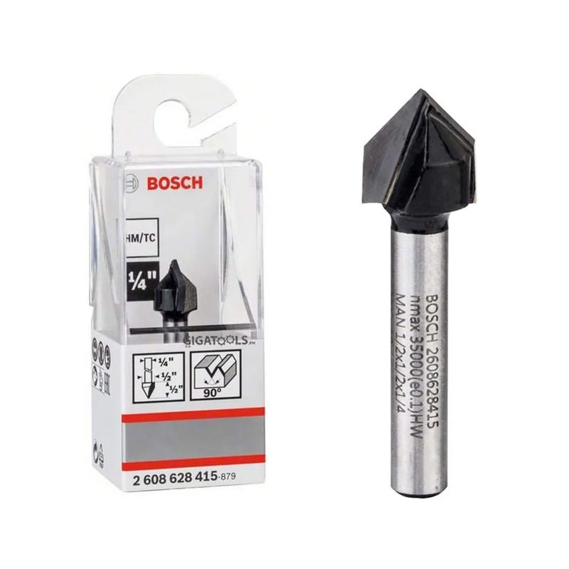 BOSCH - Fresa de ranurar en V 14″ ø 127mm
