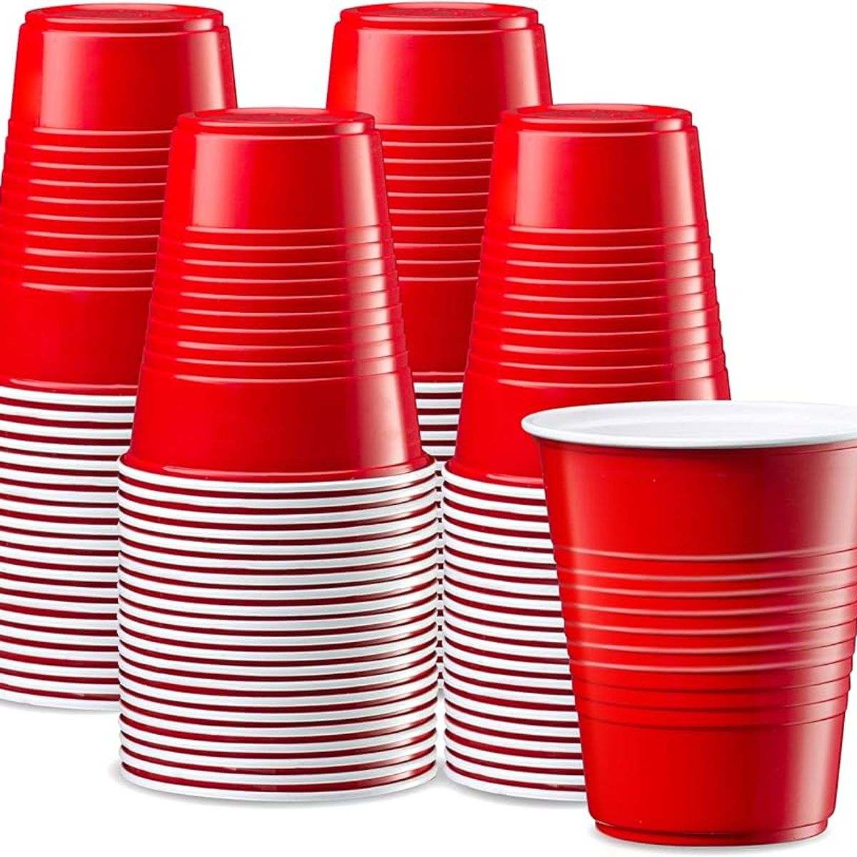 GENERICO - Vasos Desechables Económicos Para Fiestas 10oz 50 unidades