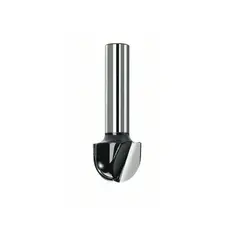 BOSCH - Fresa media caña + esp. de 6.35 x 15.9 x 45 mm - 2608628633