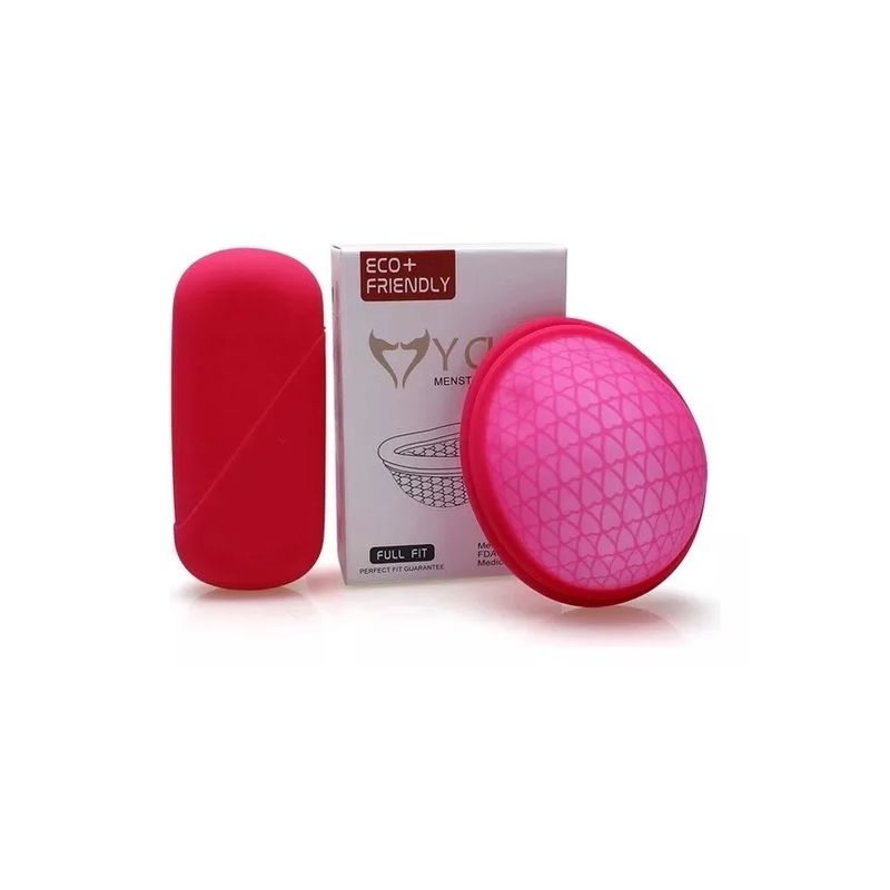 GENERICO - Copa Disco Menstrual Con Estuche Tipo Ziggy Cup Talla L