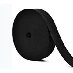 GENERICO - Huincha de mochila negra 5metros 3 cm