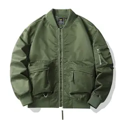 KNOWMLAB - Chaqueta Casual Hombre Verde.