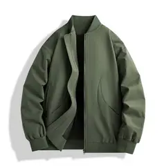KNOWMLAB - Chaqueta Casual Hombre Verde