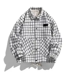 KNOWMLAB - Chaqueta Casual Hombre Blanco.