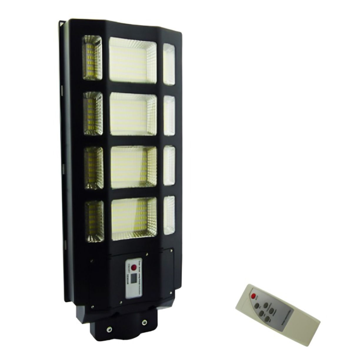 OEM - FOCO PARA POSTE SOLAR 400W CON 12 PLACAS 528 LED