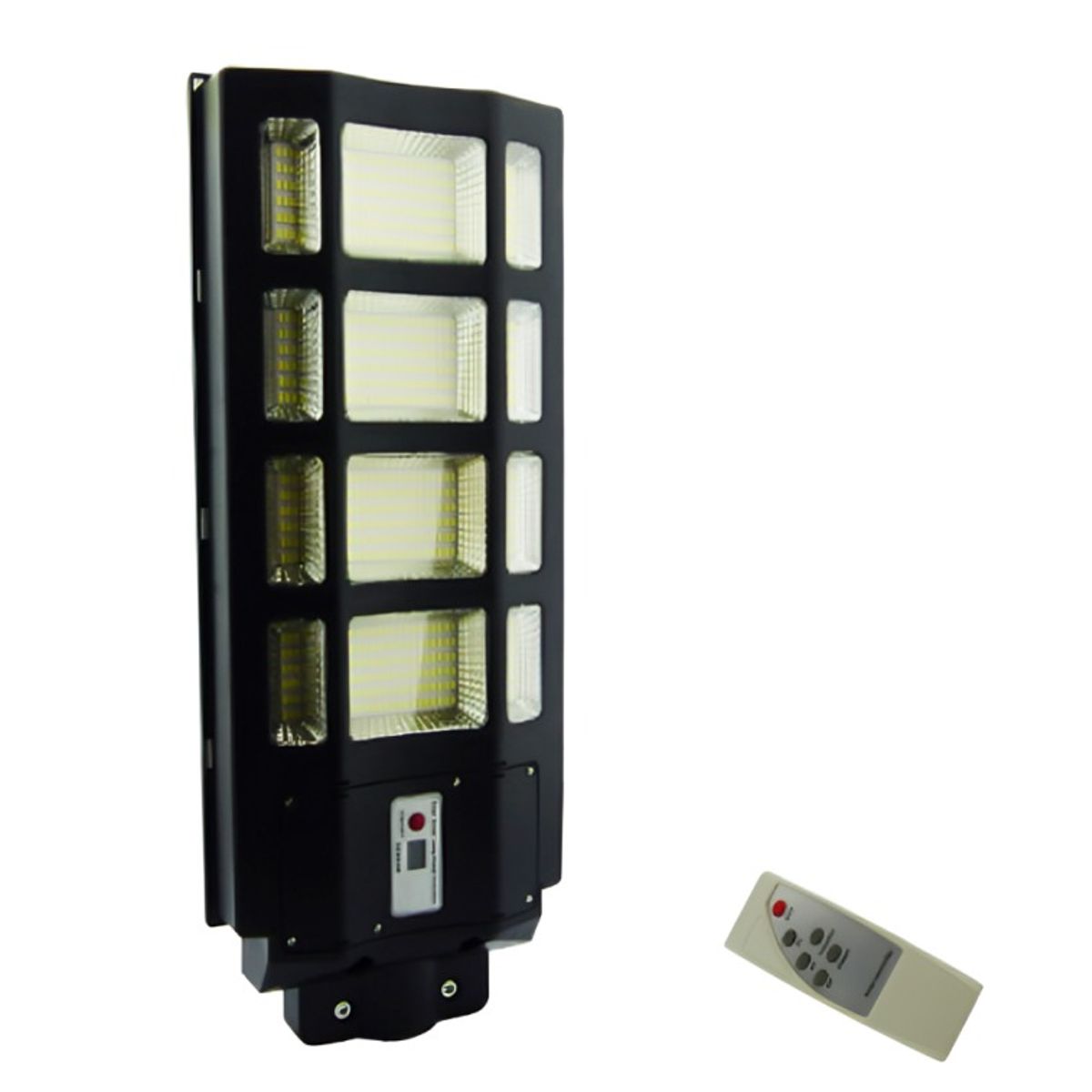 OEM - FOCO PARA POSTE SOLAR 400W CON 12 PLACAS 528 LED