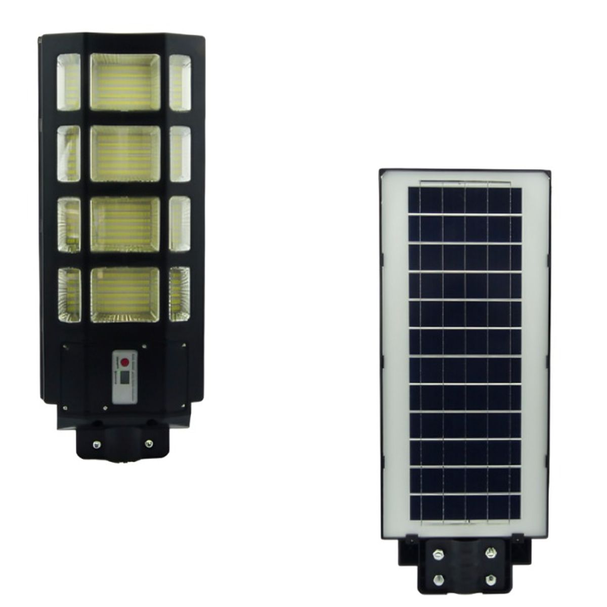 OEM - FOCO PARA POSTE SOLAR 400W CON 12 PLACAS 528 LED