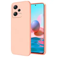 JOIGO - Carcasa Para Xiaomi Redmi Note 12 5G Goma Rosado.
