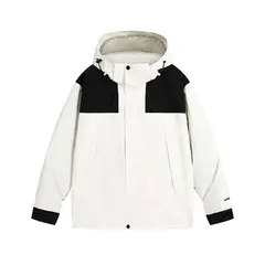 GENERICO - Chaqueta Casual Hombre Con Sombrero Negro