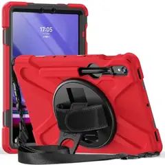 GENERICO - Funda Antigolpes compatible con Samsung Galaxy Tab S9 Rojo