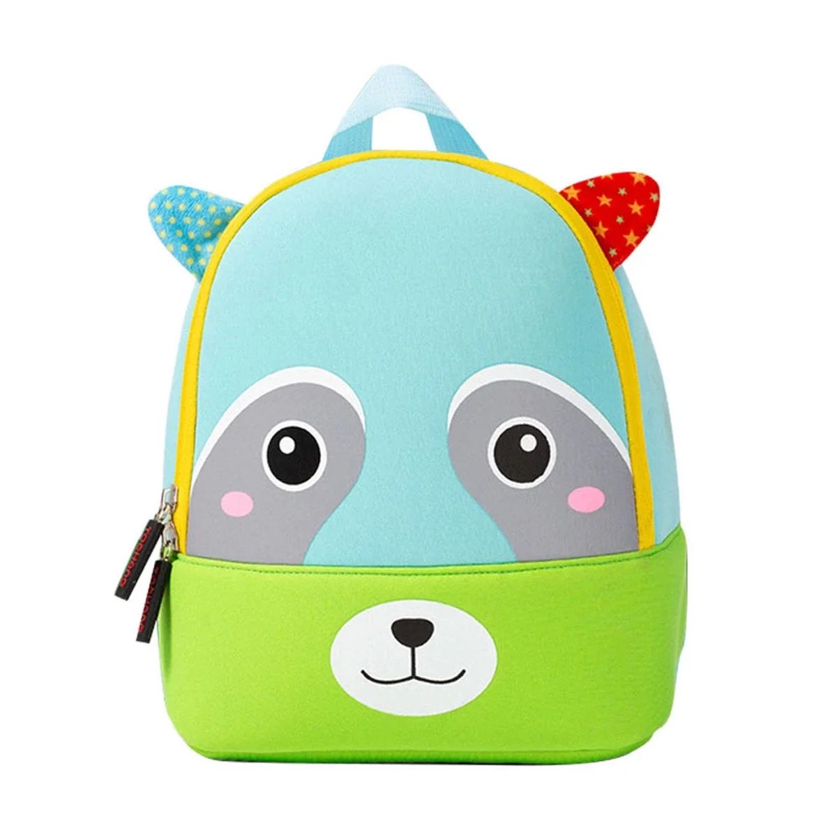 BABY - Mochila Zoológico Mapache Impermeable 23x28 CM