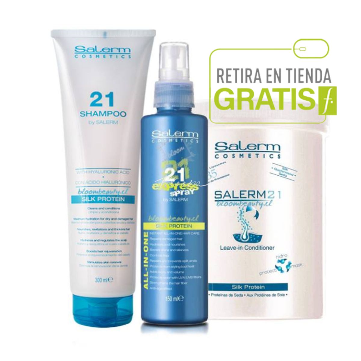 SALERM - SALERM 21 Kit Shampoo + Express + Crema 1000 ML