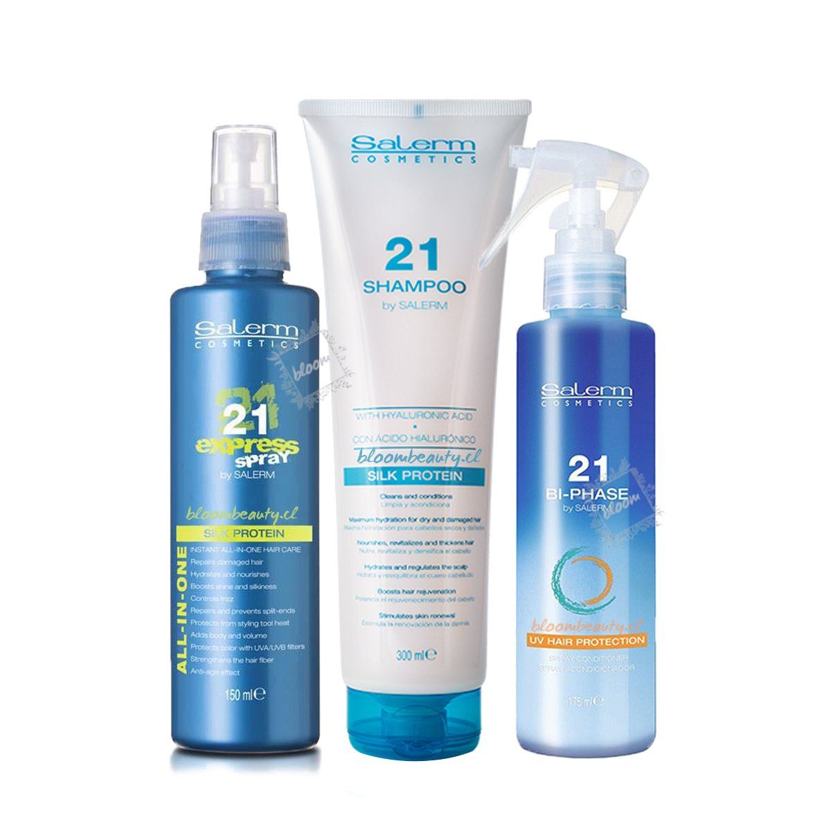 SALERM - SALERM 21 Kit Shampoo + Ac. express + Bi-fase