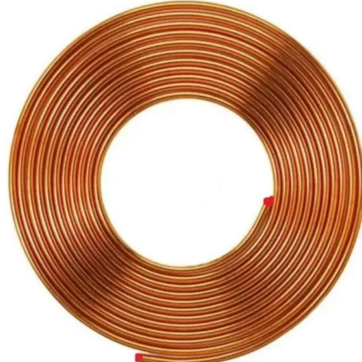 METALFER - Tubería De Cobre Flexible 5  16 x 15  Mts