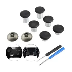 GENERICO - Análogos de metal para control PS4 y Xbox One repuesto swap