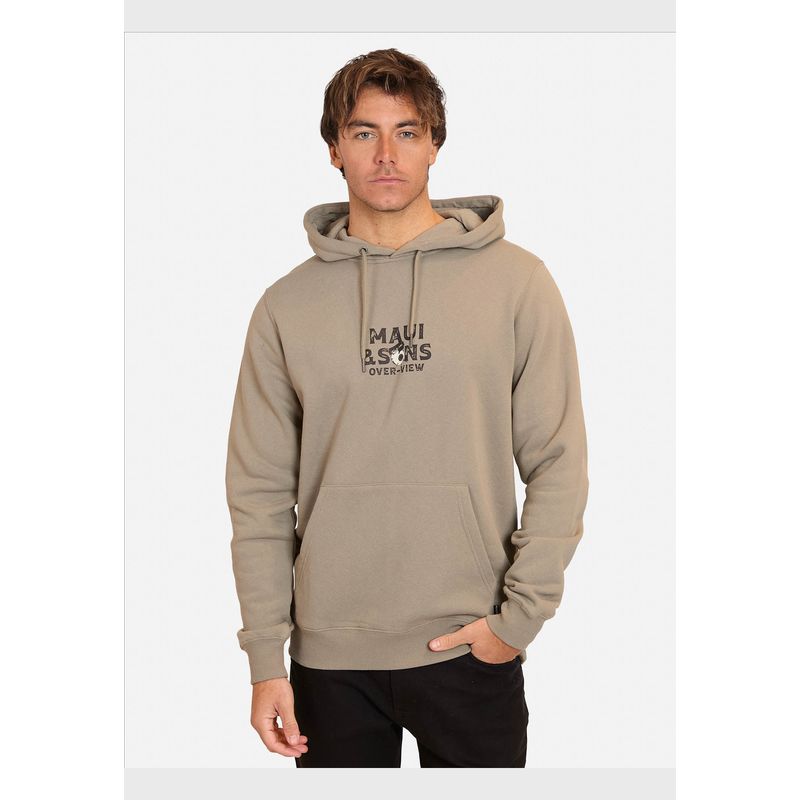 MAUI AND SONS - Poleron Canguro Sweatshirt Kanguroo Hands Hombre Maui And Sons