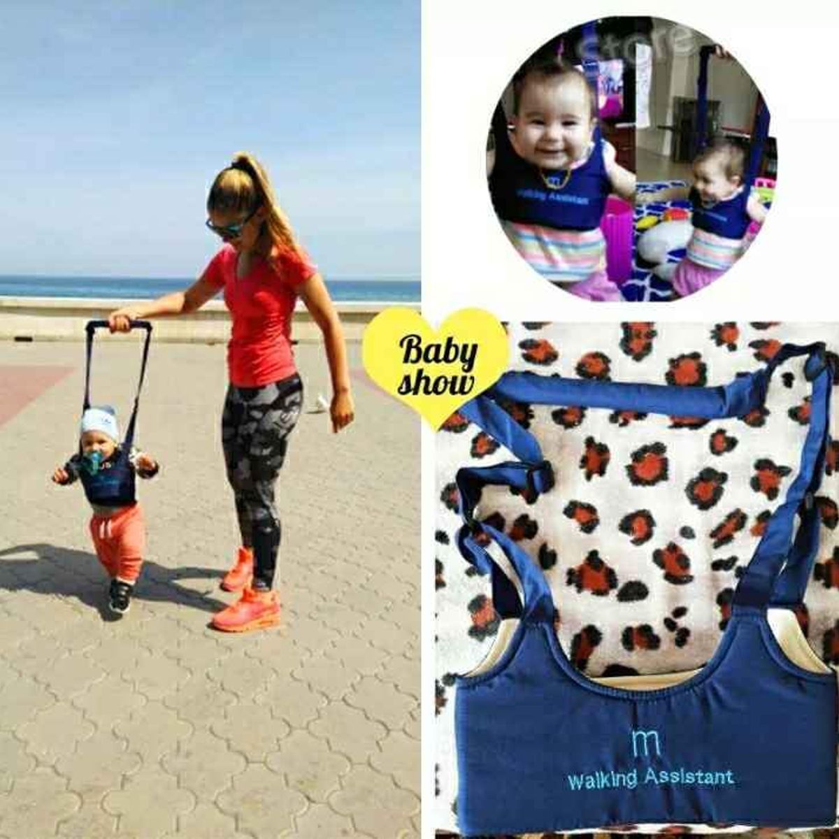 GENERICO - Arnes lindo para bebé sirve hasta 15 kilos.