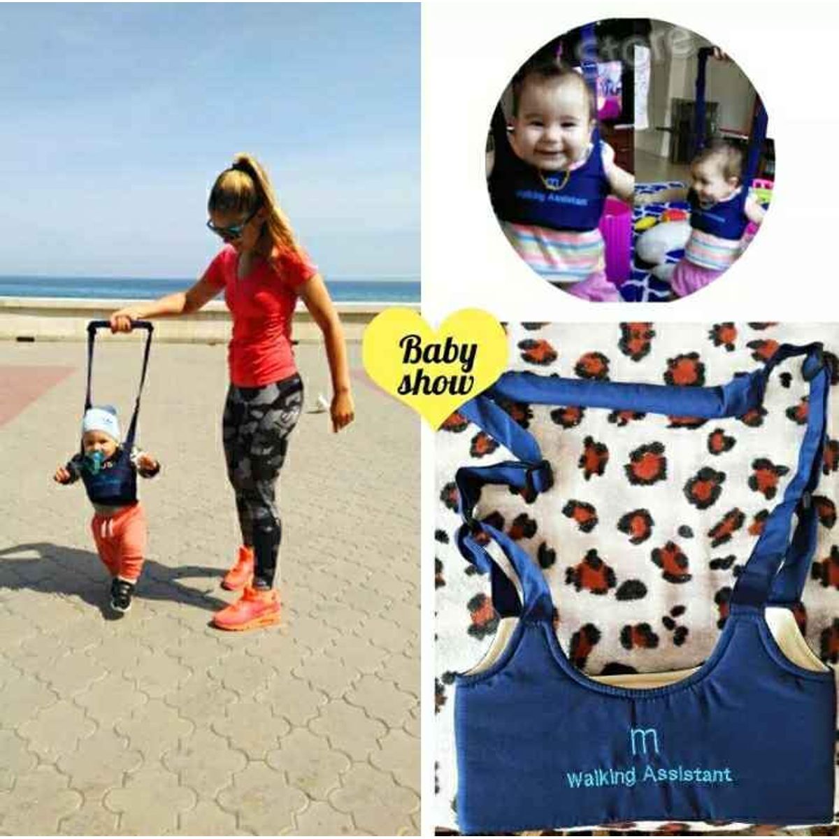 GENERICO - Arnes lindo para bebé sirve hasta 15 kilos.