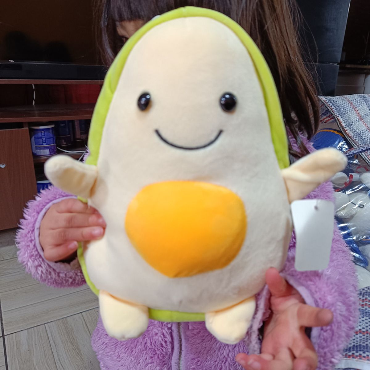 GENERICO - Palta Kawaii Peluche Aguacate De 25cm Gran Calidad