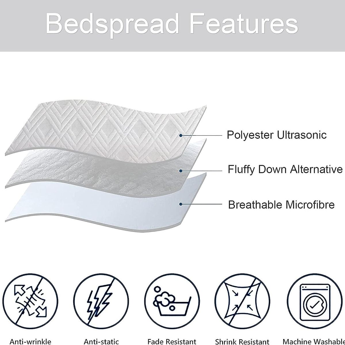 GENERICO - CUBRECAMA DE VERANO QUILT DISEÑO UNICOLOR MOSTAZA KING FY