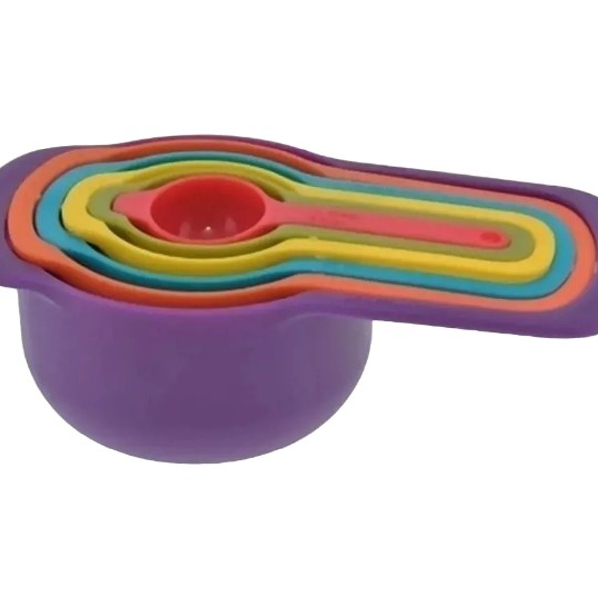 GENERICO - 6 Cucharas Medidoras Cocina Repostería Medida Tazas