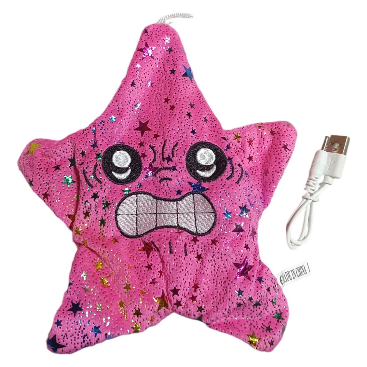 GENERICO - Estrella Enojona Peluche Llavero  Don´t Touch Me. Tik Tok