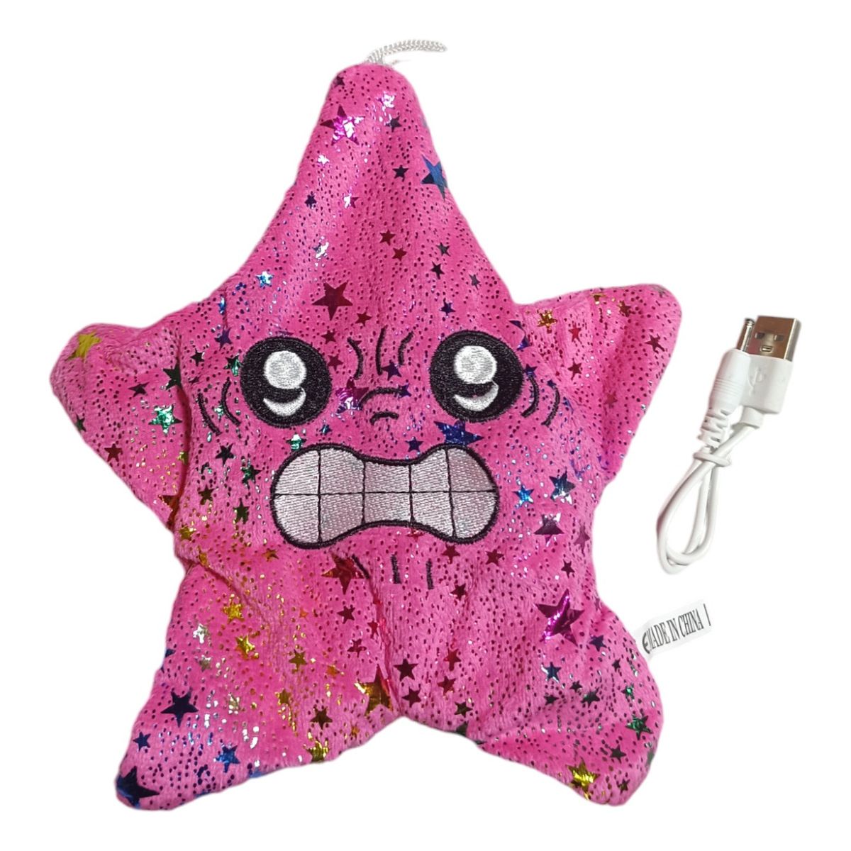 GENERICO - Estrella Enojona Peluche Llavero  Don´t Touch Me. Tik Tok