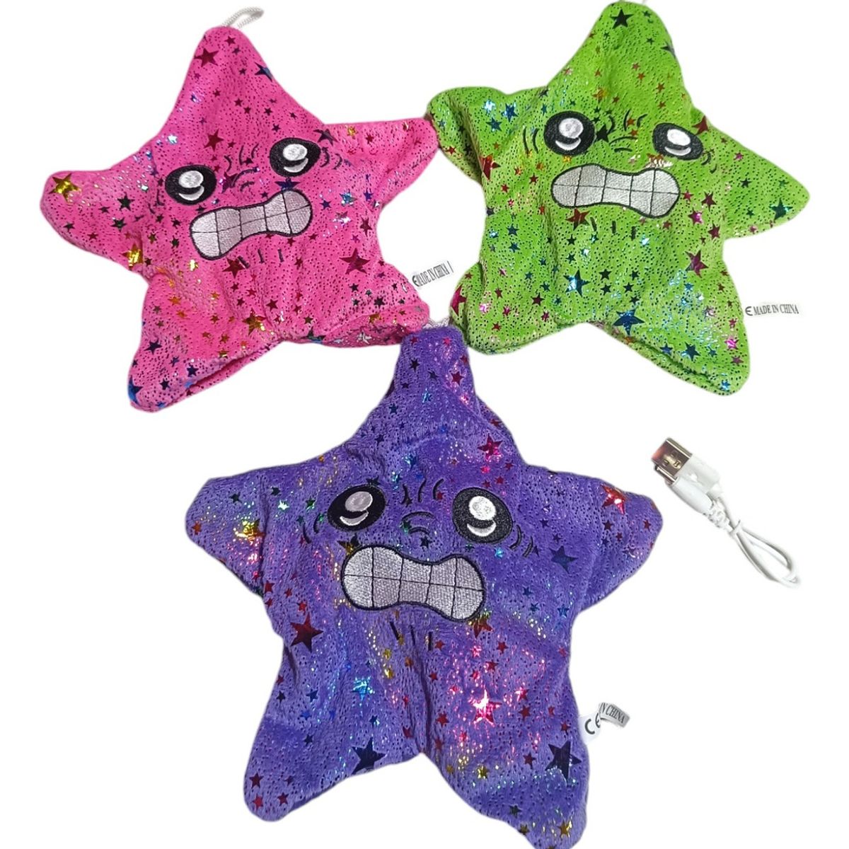 GENERICO - Estrella Enojona Peluche Llavero  Don´t Touch Me. Tik Tok