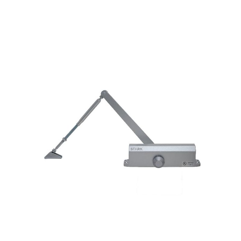 GENERICO - Brazo hidraulico alto trafico para puertas de 40-150 kgs