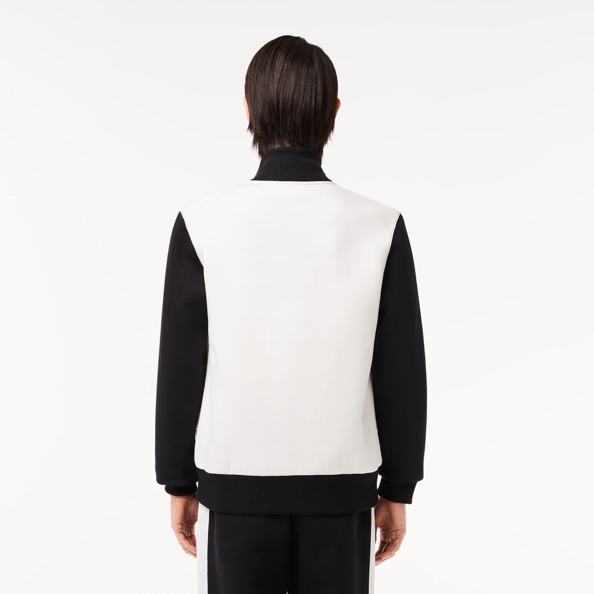 LACOSTE - Poleron Lacoste SH7490 Hombre Blanco LACOSTE
