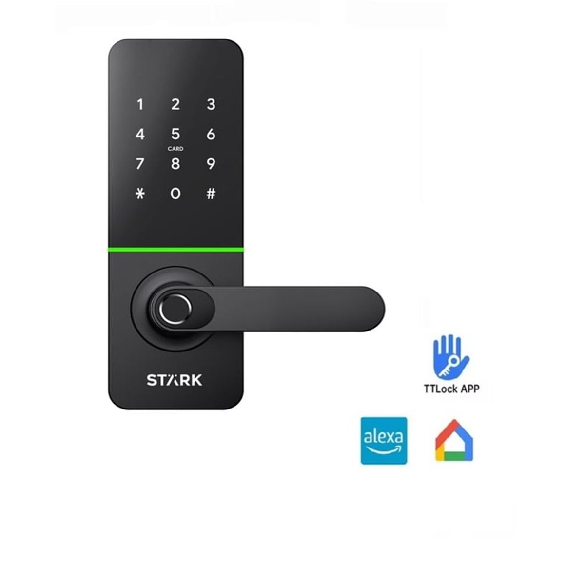 GENERICO - Cerradura Digital H92B acc princ WIFI inclui Reversible