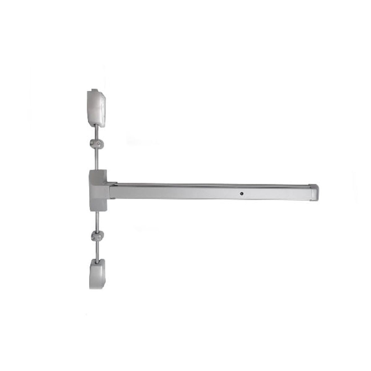 GENERICO - Barra antipánico 2 puntos de cierre Acero esmaltado
