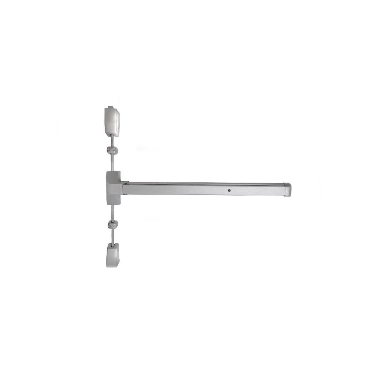 GENERICO - Barra antipánico 2 puntos de cierre Acero esmaltado