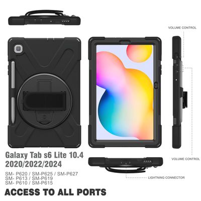Imagen 2 del producto Funda Antigolpes compatible con Samsung Galaxy Tab S6 Lite Negro