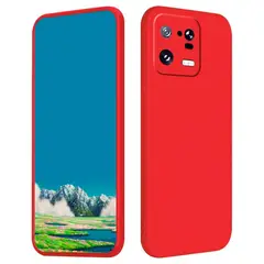 JOIGO - Carcasa Funda Para Xiaomi 13 Pro Goma Rojo