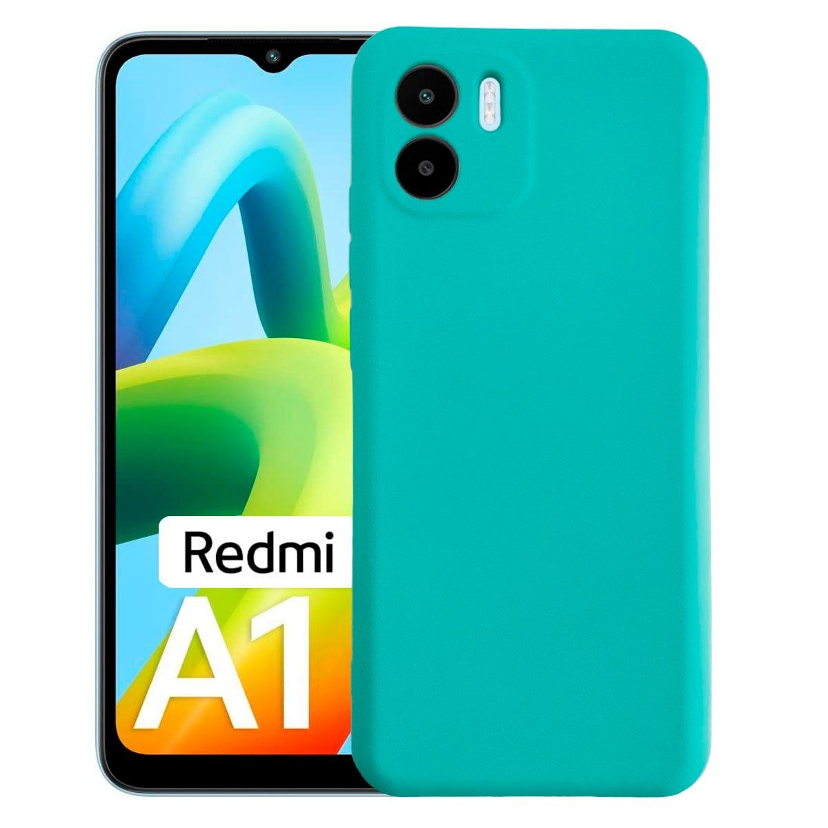 JOIGO - Carcasa Para Xiaomi Redmi A1 Turquesa