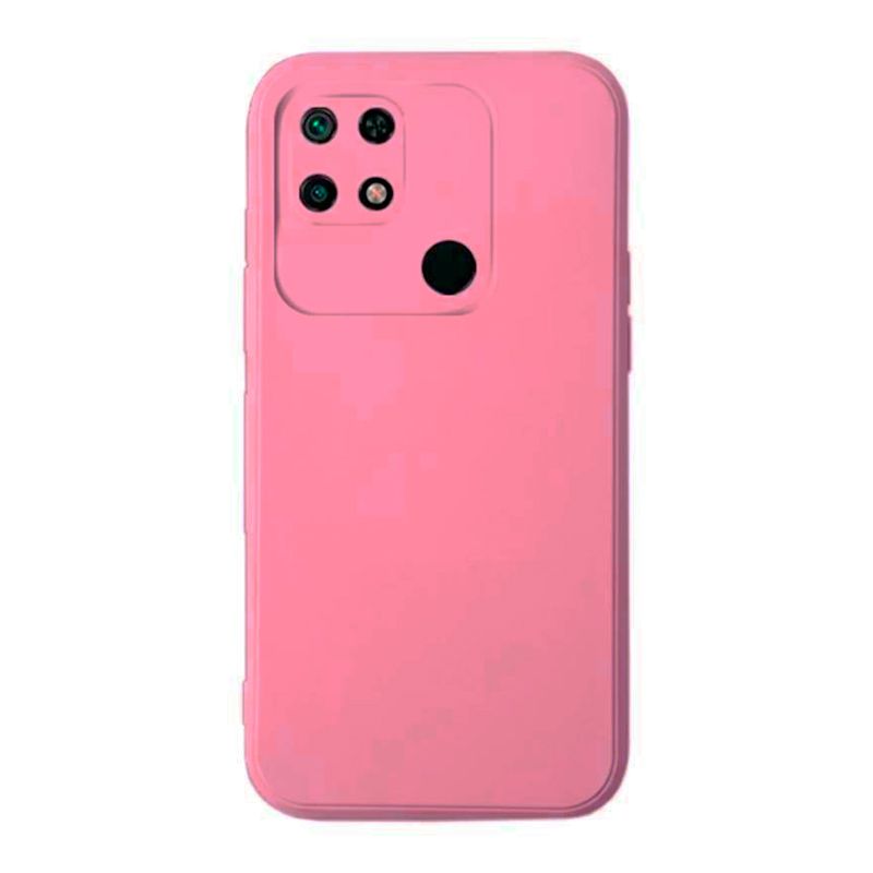 JOIGO - Carcasa Para Xiaomi Redmi 10c Goma Rosa.