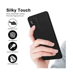 GENERICO - Carcasa Funda Color Para Motorola E13 - Negro
