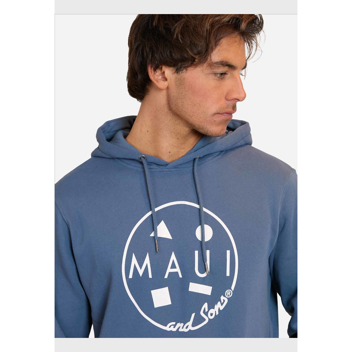 MAUI AND SONS - Poleron Canguro Sweatshirt Kanguroo Maui Logo Hombre Maui And Sons