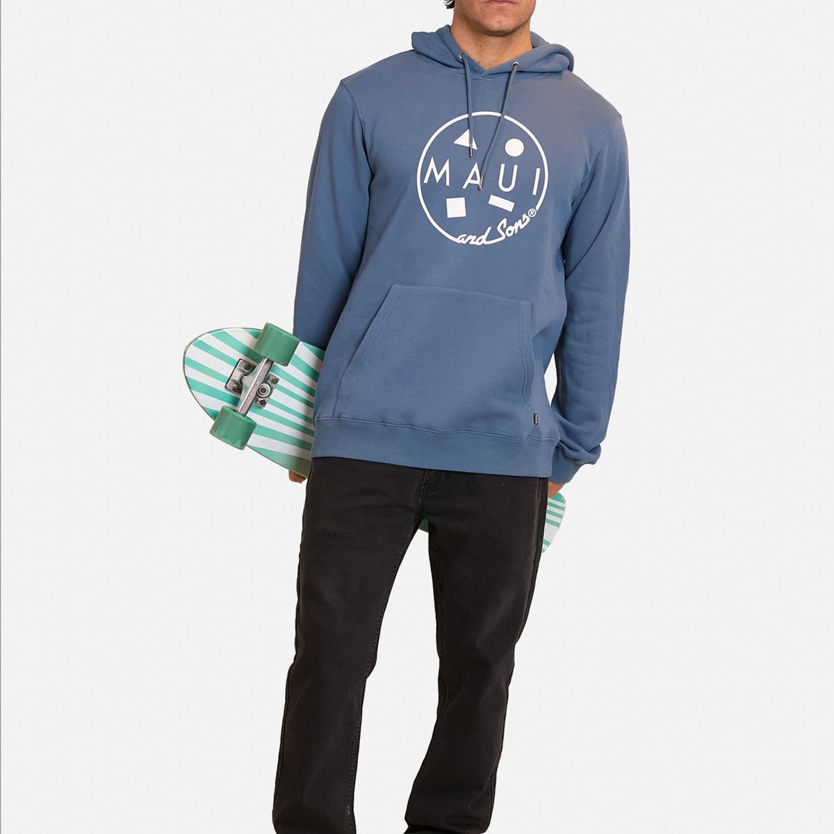 MAUI AND SONS - Poleron Canguro Sweatshirt Kanguroo Maui Logo Hombre Maui And Sons