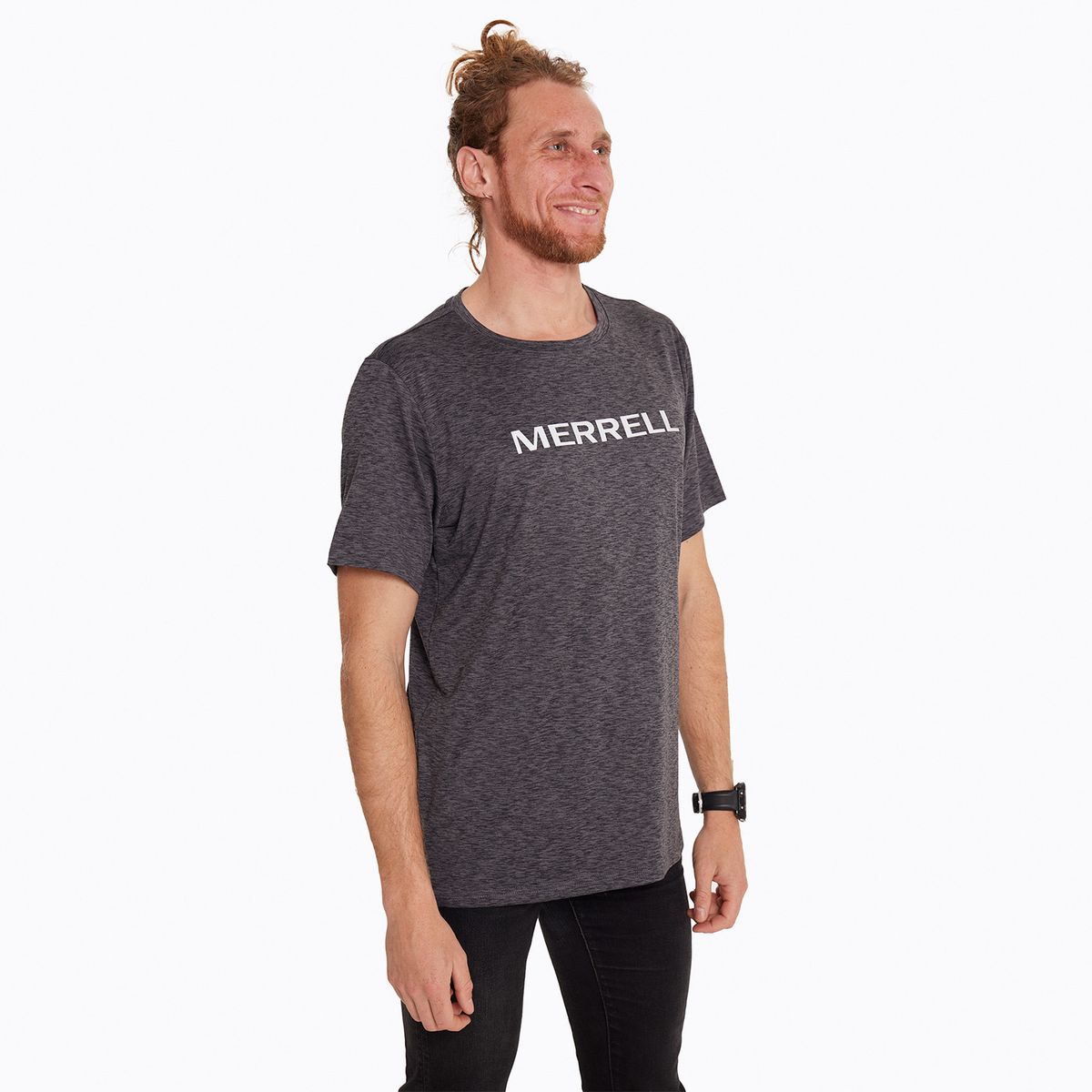 MERRELL - Polera Hombre Sport Kanab Gris MERRELL