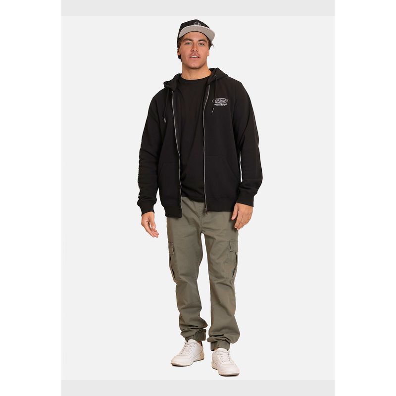 MAUI AND SONS - Poleron Sweatshirt  Since California Negro Hombre Maui And Sons