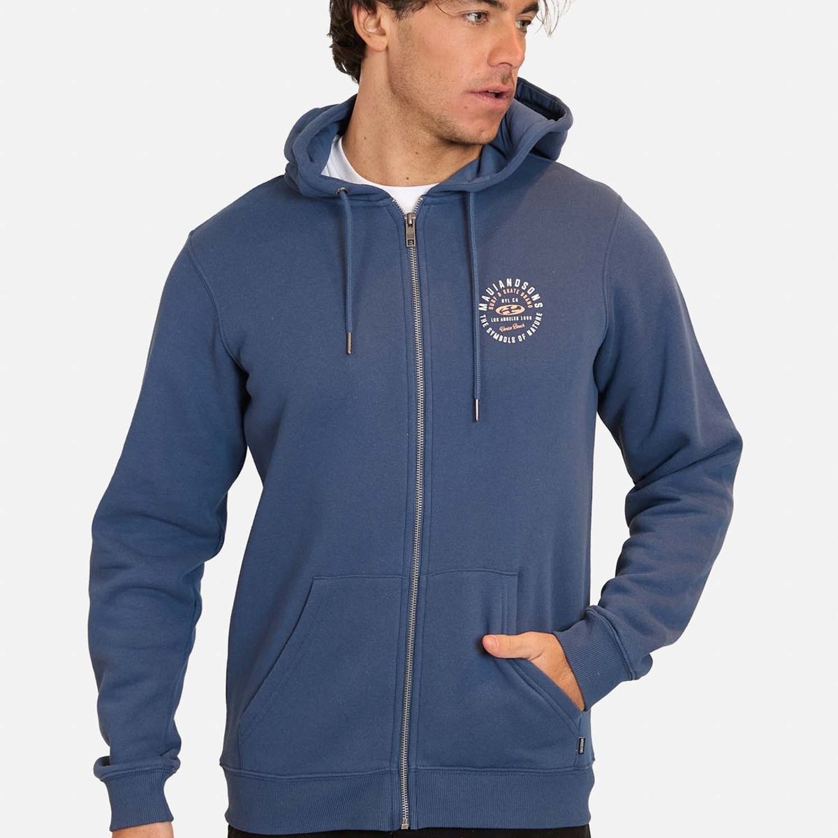 MAUI AND SONS - Poleron Sweatshirt  Ride Your Life Azul Hombre Maui And Sons